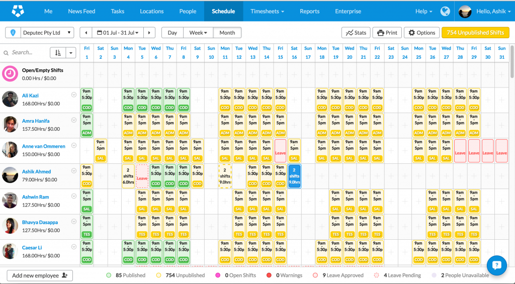 Deputy Rostering Just Got Quicker & Easier | Deputy®